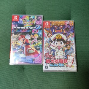 【新品未開封】マリオカート8デラックス & 桃太郎電鉄 Switch