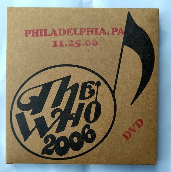 TheWho Philadelphia 2006年11月25日 Live DVD ライブ アンコール・シリーズ