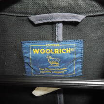 A459 ◇ WOOLRICH | ウールリッチ　ジャケット　黒　中古　サイズＬ_画像9