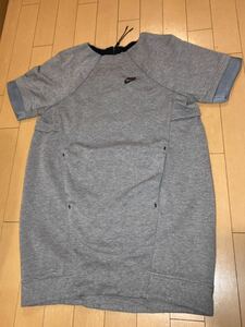 ナイキ NIKE TECH FLEECE DRESS MESH テックフリース　ドレス　メッシュ　Sサイズ 746919-091 灰色　グレー