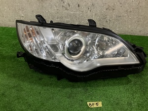 s792836986R レガシィ　BP5　BL5　後期　純正　HID　ヘッドライト　koito　100-20952　右