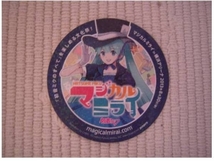 ☆グッドスマイル＆カラオケの鉄人カフェ　初音ミク　マジカルミライ2013　ステッカー　未開封新品☆_画像1