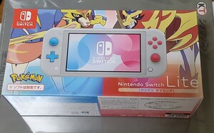 Nintendo Switch Lite/スイッチライト ザシアン・ザマゼンタ ポケモンモデル 本体/ 中古 ★