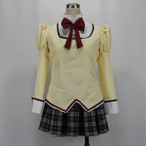 cos9683 high quality the truth thing photographing deer eyes ...,. beautiful ...,.mami, beautiful ...., Sakura apricot uniform magic young lady ...* Magi ka costume play clothes 