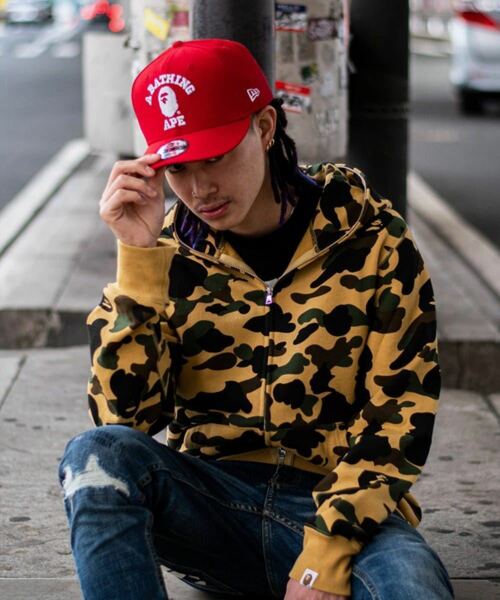 a bathing ape パーカー