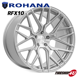 選べる4本セット ロハナ Rohana RFX10 20X9.0J X11.0J 5/112 2色 11J 245/30R20 295/25R20 など AUDI アウディ R8 4.2 5.2 Rotary Forged