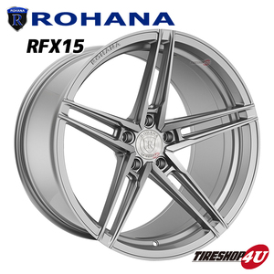 選べる4本セット Rohana RFX15 20X9.0J X10.0J 5/120 ロハナ 10J 2色 255/30R20 265/30R20 など キャデラック CADILLAC CTS Rotary Forged