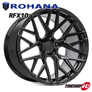 正規品 4本セット ロハナ Rohana RFX10 20X10.0J 5/112 +33 GB 選べるサイズ 255/45R20 265/45R20 ベンツ Benz GLC BMW X5 RotaryForged