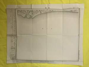 BH1291サ●【古地図】 静岡県 掛塚 昭和15年 5万分の1地形図 戦前/レトロ