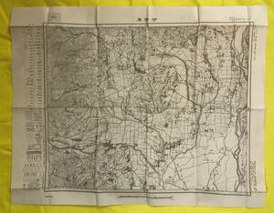 BH1289サ●【古地図】 神奈川県 伊勢原 昭和15年 2万5千分の1地形図 戦前/レトロ
