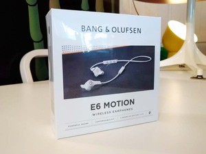 新品未開封 バング＆オルフセン Beoplay E6 Motion モーション ワイヤレスイヤホン ホワイト 国内正規品 通話対応 テレワーク zoom対応