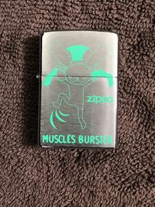 ZIPPO ジッポー ジッポーライター ジッポ うさぎ　兎　ウサギ　MUSCLES BURSTER マッスルバスター　未使用品　キャラクター　2002年製