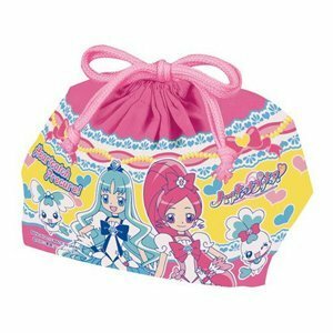 【 ハートキャッチプリキュア 弁当袋 】 新品 即決 日本製 ランチ巾着 弁当 入園 食事 ハートキャッチ プリキュア