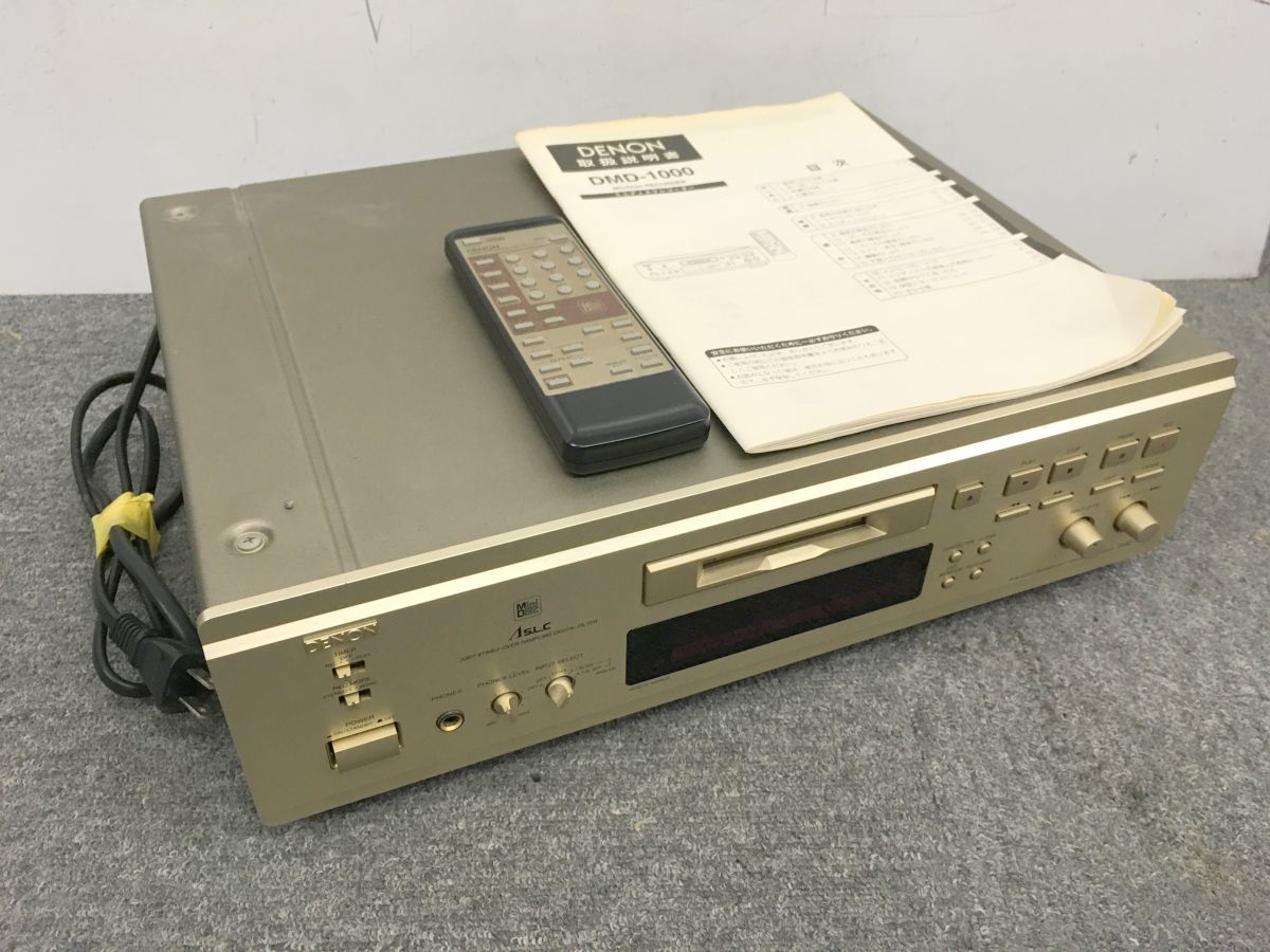 超定番 まんてんどうDENON デノン DMD-1000 MDレコーダー aob.adv.br