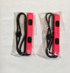 任天堂Switch Joy-Conストラップ ネオンピンク 2つ