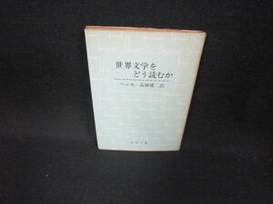 世界文学をどう読むのか　ヘッセ　新潮文庫　シミ有/CEK