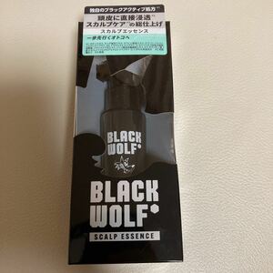BLACK WOLF (ブラックウルフ) スカルプ エッセンス50mL スカルプケアの総仕上げ/頭皮に直接浸透*角質層まで/無香料