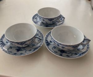 ロイヤルコペンハーゲン ブルーフルーテッドハーフレース