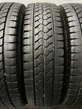 BS BLIZZAK VL1 165R13LT 8PR 13インチ スタッドレス 4本 2018年製 バリ溝 タウンエース等　(TA597)_画像4