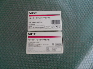 NEC genuine products PR-L9100C-12 magenta 2 set /60 size shipping ( other toner . including in a package possibility. postage changes therefore order form chronicle after postage correction 