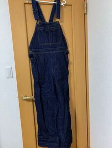 デニムオーバーオール オーバーオール サロペット