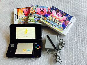 【星のカービィソフト付】NEWニンテンドー3DS ブラック 本体
