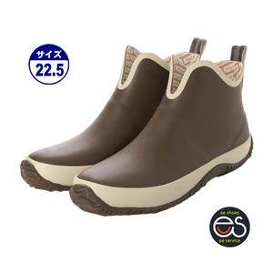 * new goods * popular *[20089-BROWN-22.5] rubber rain boots . sweat . lining ventilation insole stylish . rain combined use man and woman use (22.5~29.0)