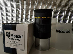 【美品】Meade/ ミード ETXで使用 シリーズ4000 26mm LPアメリカンサイズ1.25インチ(31.7mm)