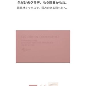 エテュセ アイエディションカラーパレット 02 ピンクブラウン アイシャドウ 韓国コスメ