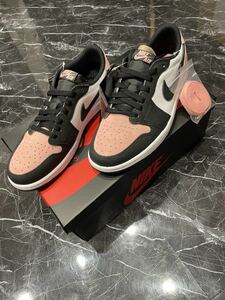 新品　未使用　NIKE Air Jordan 1 Low OG Bleached Coral ナイキ　エアージョーダン1 ローOG ブリーチド　コーラル　27センチ