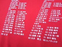 V0856：広島東洋カープ 2018 プロ野球 NPB 半袖Tシャツ/赤/L カットソー プリントT 野球 グッズ：35_画像9