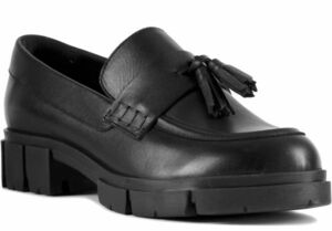 Clarks 26cm tea n key Loafer tassel leather black Loafer Flat office formal boots sneakers ballet RRR53