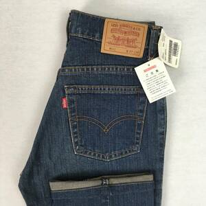 [ новый товар ]Levi's Levi's W511 W511-02 сделано в Японии 96 год Denim брюки джинсы W27 L32 Zip fly 