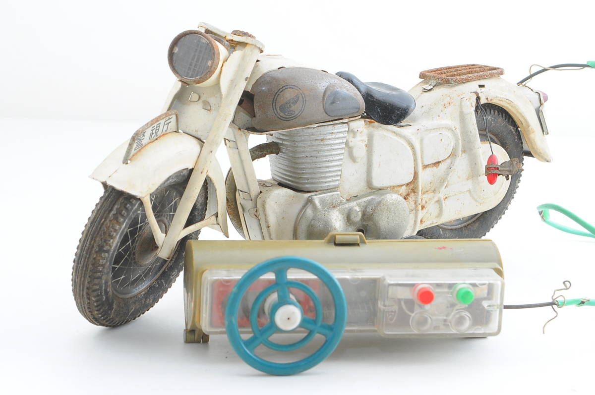 増田屋☆ハイウエイパトロール ポリスオートバイ １９５０年代 ブリキ バッテリ－式 - www.cabinet-jpg.fr