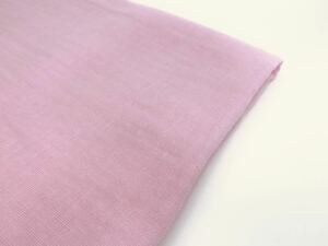 【冷感+防汚＋抗菌加工】カラーダブルガーゼ　ピンク　１４５ｃｍＸ40ｃｍ