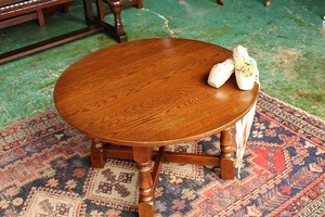 イギリスアンティーク家具 オールドチャーム/コーヒーテーブル サイドテーブル テーブル 英国製 R-230a