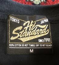 ハイスタ　Tシャツ　HI-standard　ハイスタンダード　パンク　メロコア　オフィシャル　ネイビー　 TEE_画像4