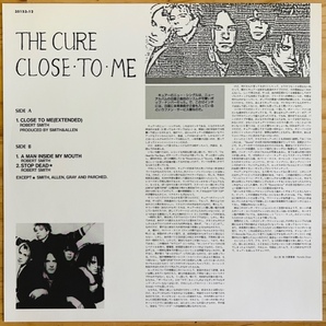 LP■NEW WAVE/CURE/CLOSE TO ME (EXTENDED)/VAP 35153-12/国内85年ORIG 12inch OBI/帯 美品/キュアー/特大クラブヒット人気曲/ROBERT SMITHの画像3