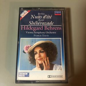 BERLIOZ:NUITS D'ETE other Hill tegaruto* beige Len s: soprano, we n reverberation comfort ., tiger vi s finger .UK record cassette tape # Chrome tape 