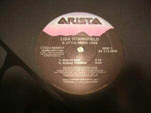 ●R&B UK SOUL HOUSE 12inch●LISA STANSFIELD / A LITTLE MORE LOVE