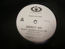 ●R&B UK SOUL 12inch●MERCY ME / DON'T WANNA HOLD ON_画像1