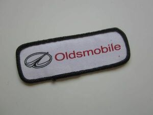 【中古品】Oldsmobile オールズモビル アメリカ メーカー ブランド 外車 プリント ロゴ ワッペン/ 刺繍 エンブレム 自動車 ビンテージ 86