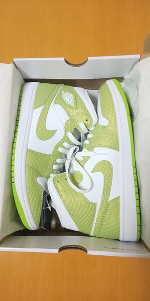 エアジョーダン1 グリーン パイソン DV2959-113 新品 27.5cm ナイキ NIKE スニーカー 正規品