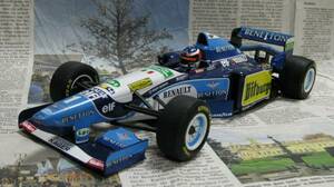 ★絶版*Minichamps PMA*1/18*1995 Benetton Renault B195 #1 ドイツGP優勝車*Michael Schumacher