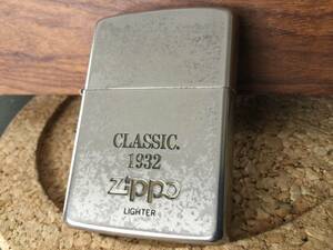 ジッポー　1989 3月　イタリック　筆記体 C Zippo V クラッシック　CLASSIC 1932 ロゴ　(78)
