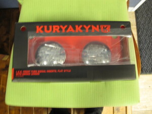 クリアキン Kuryakyn LEDウインカーインサート フラットタイプ フロント スモーク 494541 