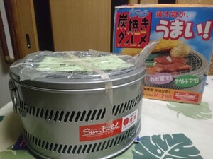 バーベキューコンロ 卓上 炭火焼き