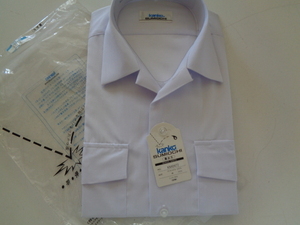 c99-60 can ko-KN40472 short sleeves shirt chest 71 145... school shirt tag attaching unused long-term keeping goods 
