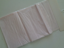 d98-60 半襟 絽 京ごのみ ピンク 絹5％ アセテート95％ 未使用 長期保管品_画像4