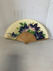  Showa Retro kimono small articles capital fan "uchiwa" fan fan 